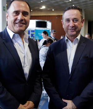 Andrés Garza Herrera y Manuel Bermejo / Foto: Omar Valdez