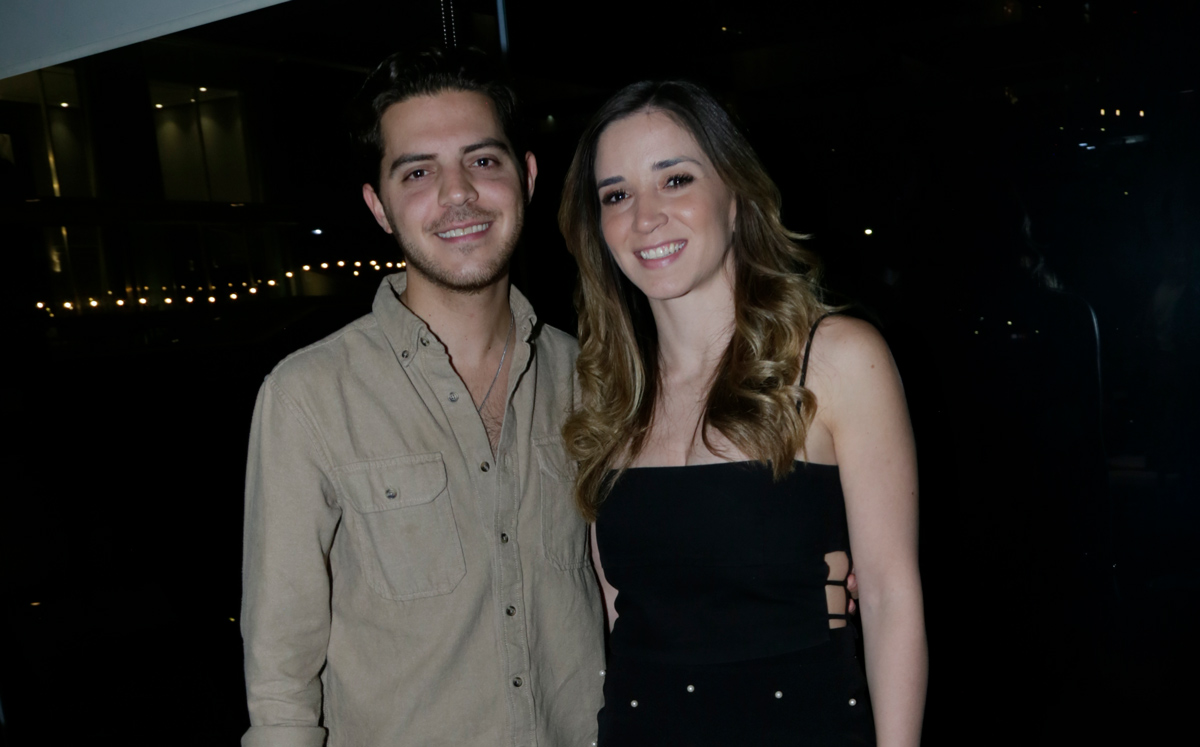 Andrés Llovera y Roberta Treviño / Foto: Omar Valdez