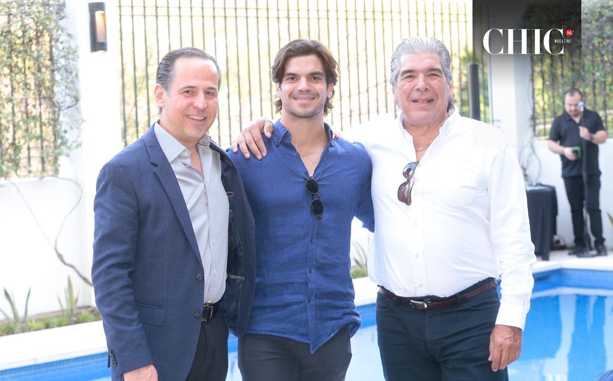 Carlos Llovera, Rodolfo Treviño Hayek y Rodolfo Treviño 1