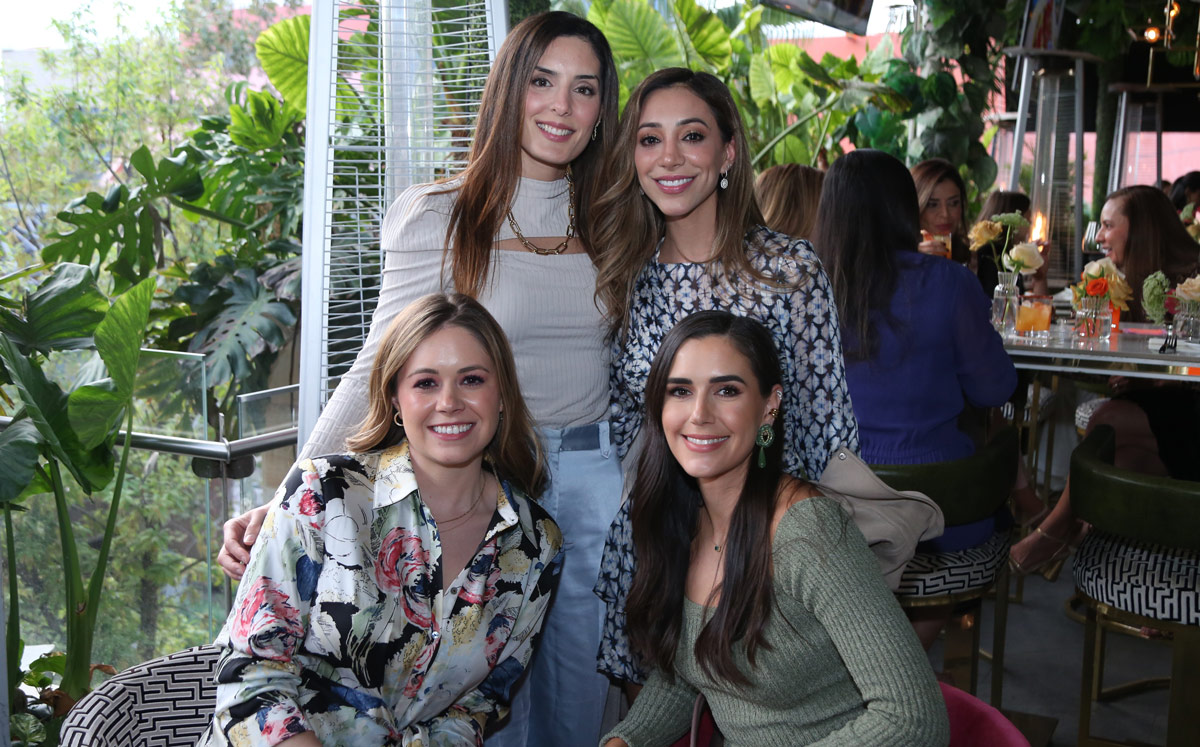 Carolina Velasco, Fernanda Garza, Paulina Garza y Ale Rubio / Foto: Roberto Alvarado