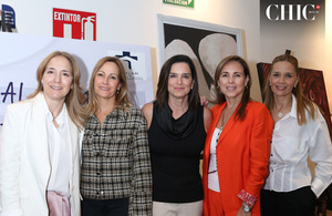 CarolinaDrexel, Yolanda Torres de Martínez, Zandra Gámez de Meouchi, Lorena Medellín de Charur y Gina Zertuche de Ruiz / Foto: Roberto Alvarado