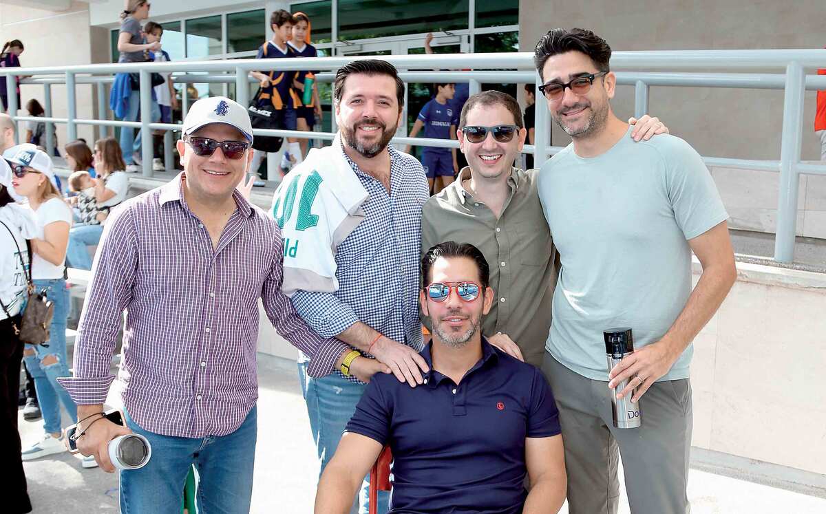 César Uribe, Pipe Flores, Julio Jiménez, Fidel Gutiérrez y Raúl Saide