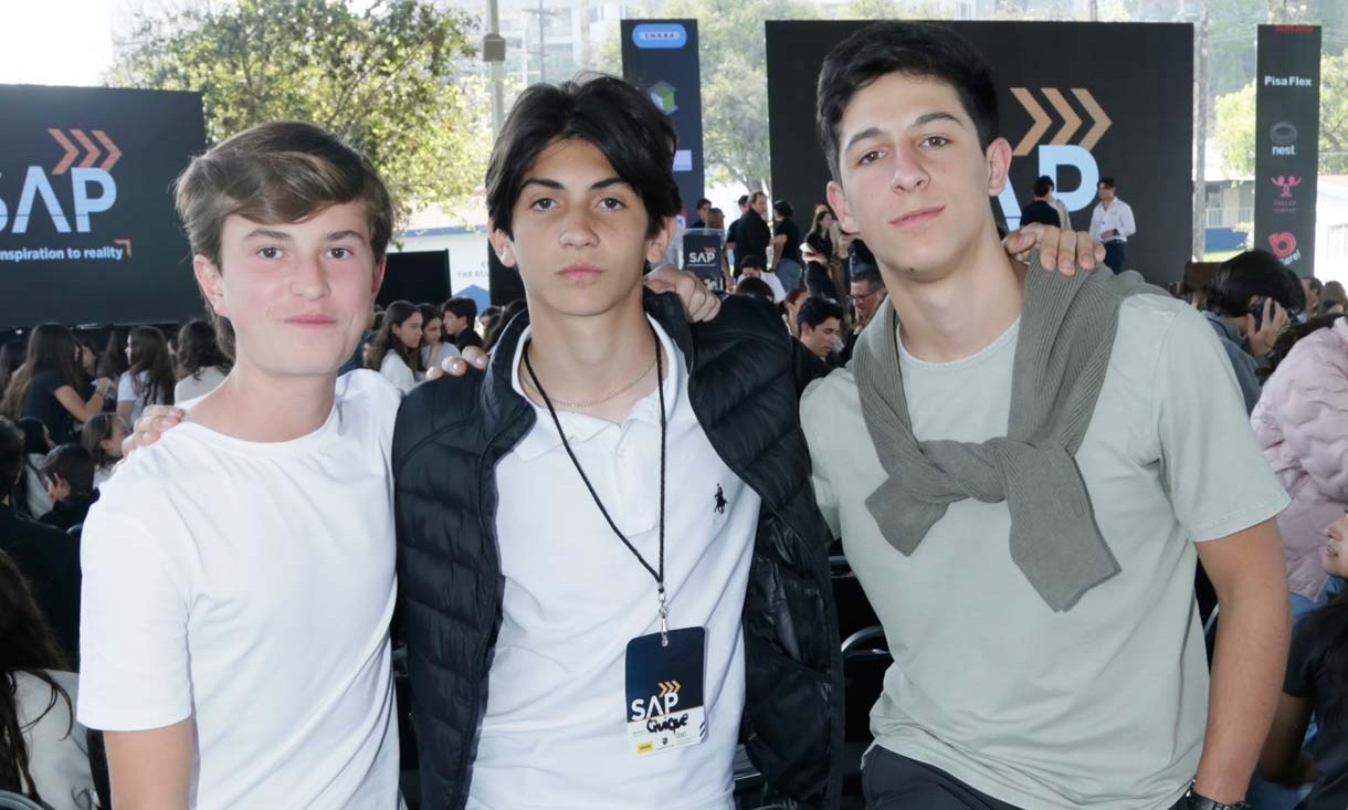 Francisco Garza, Enrique Villarreal y Patricio Guerra
