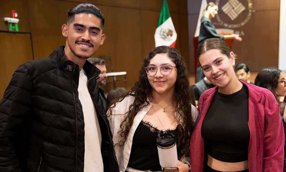 Erik Yael, Ana Paola Alcántara y Paula de la Barrera