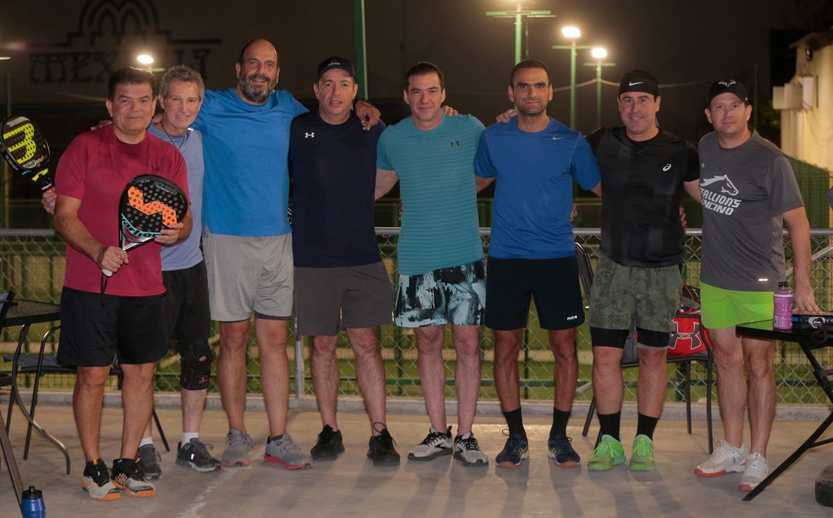Esteban García, Gerardo Sánchez, Mauricio Marcos, Juan Cruz, Ernesto Garza, César Marcos, Jorge Montemayor y David Leal / Foto: Daniel Saldívar