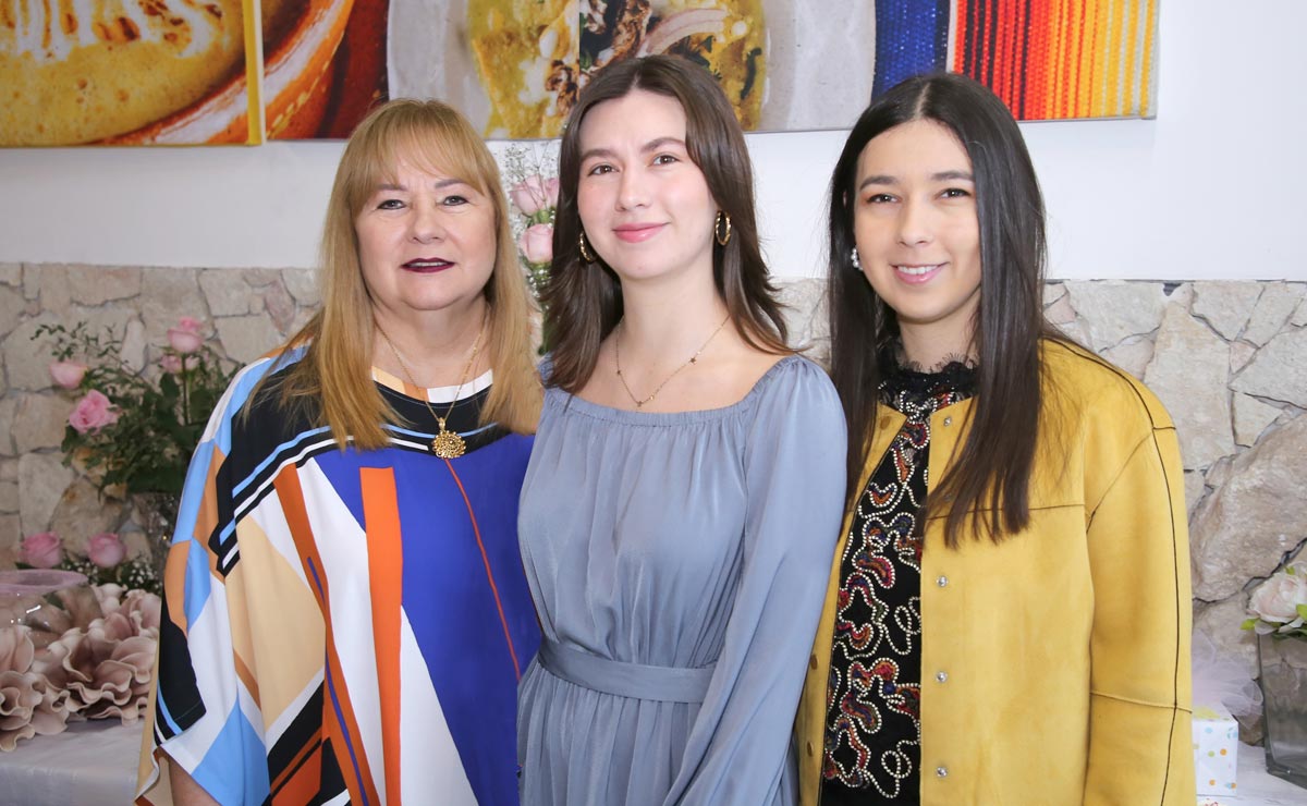 Lourdes, Elsa y Adriana