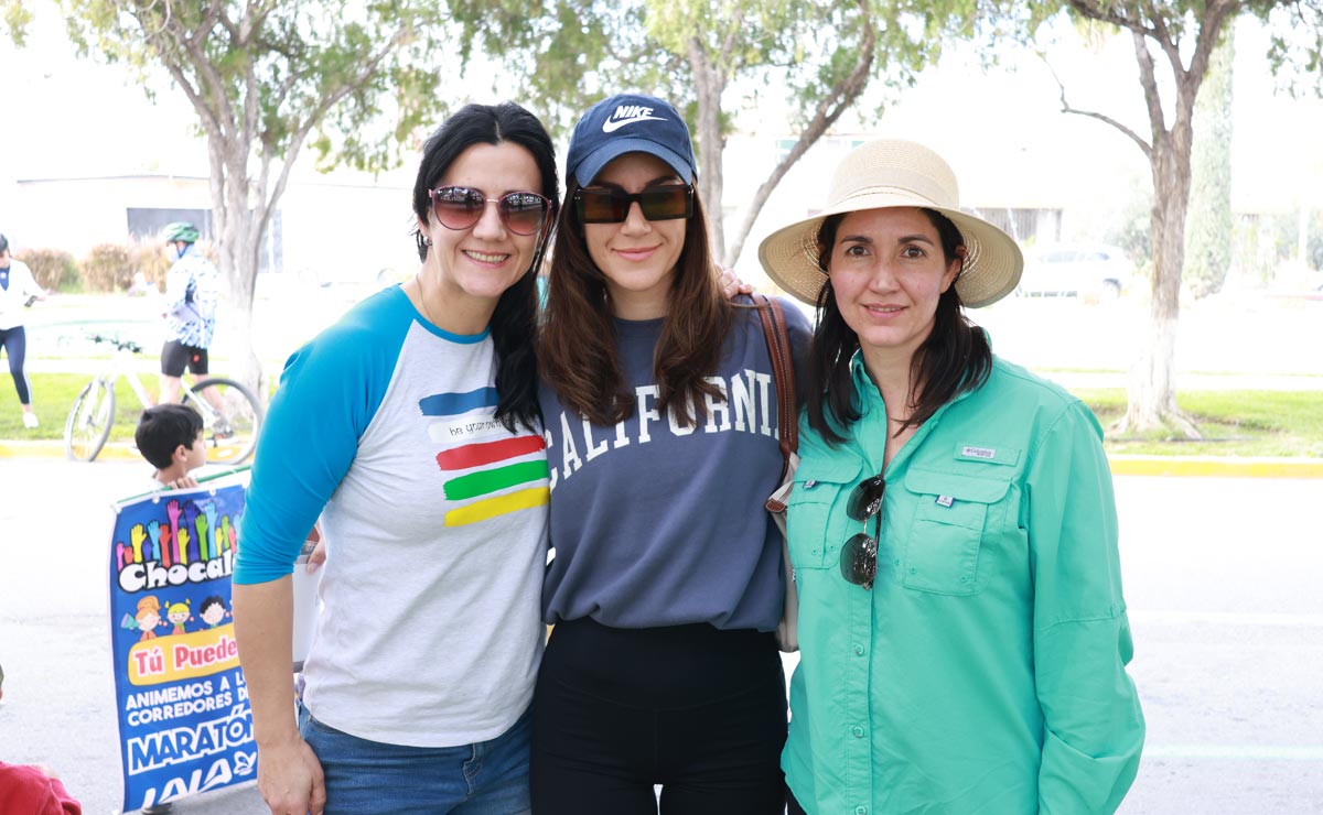 Marcela, Lety y Gaby