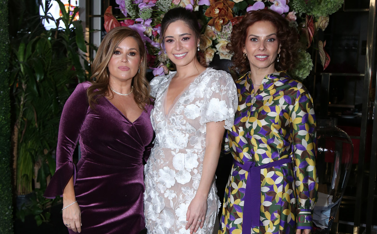 Verónica Guerra de Garza, Andrea Garza y Maru De los Santos de Belden / Foto: Roberto Alvarado
