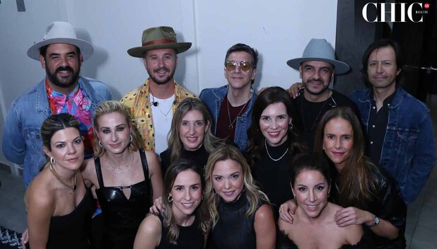 Los Claxons, Daniela Garza de Morales, Marcela Kalifa, Susana Salas, Marian Garza, Paulina Cueva, Carla Romay, Brenda Erhard y Paloma Rendón
