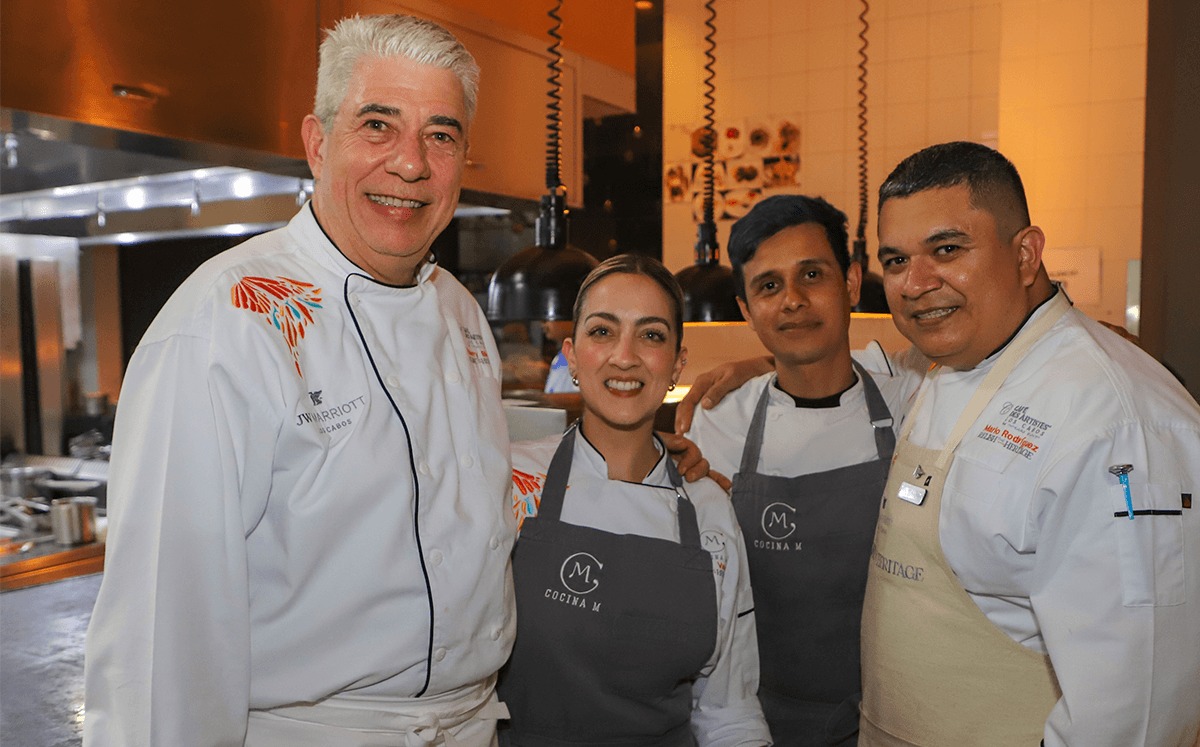 La chef Mariana Valencia y su equipo, representaron a Michoacán en la edición 2024 del festival.