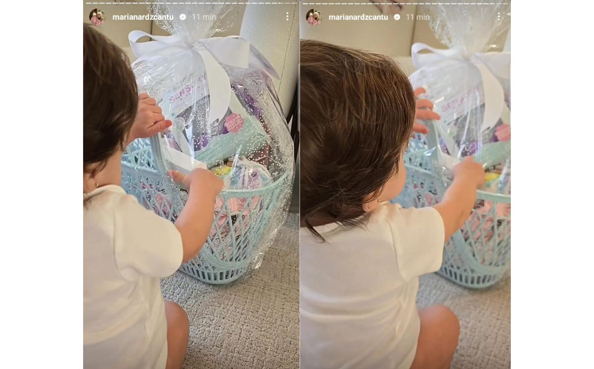 Mariel, hija de Mariana Rodríguez reacciona a regalo de cumpleaños (Instagram)