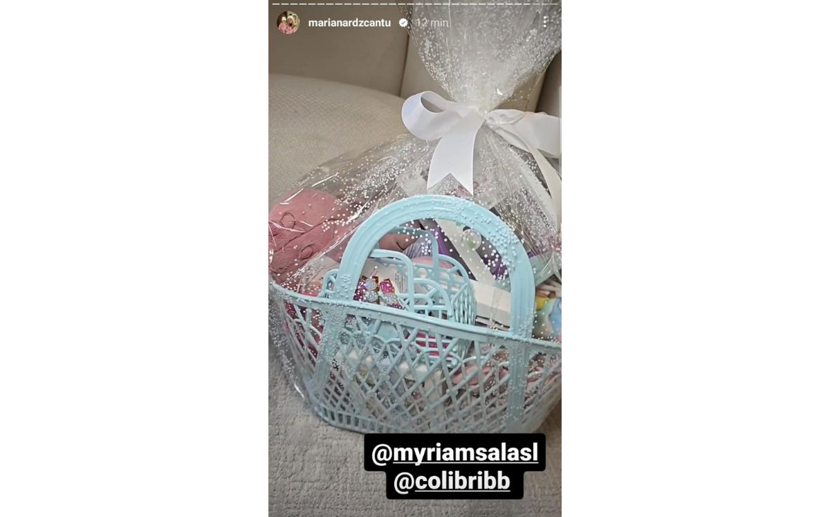 Mariel, hija de Mariana Rodríguez reacciona a regalo de cumpleaños (Instagram)