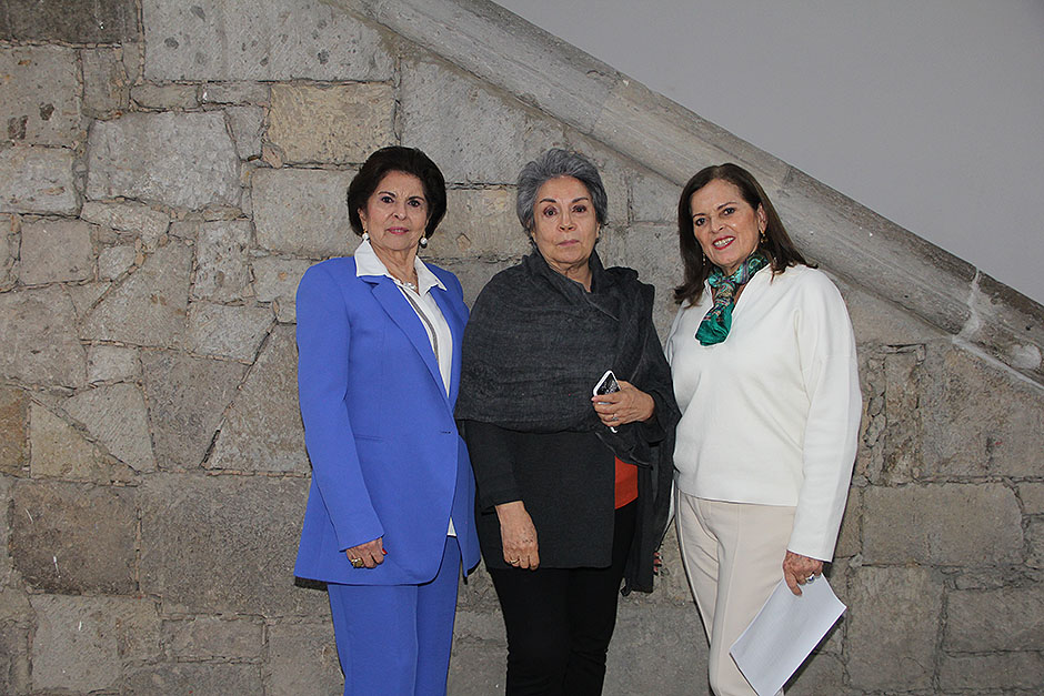 Ana Rosa Villaseñor de Urrea, Patricia Úrsula de Arce y María Irma Iturbide
