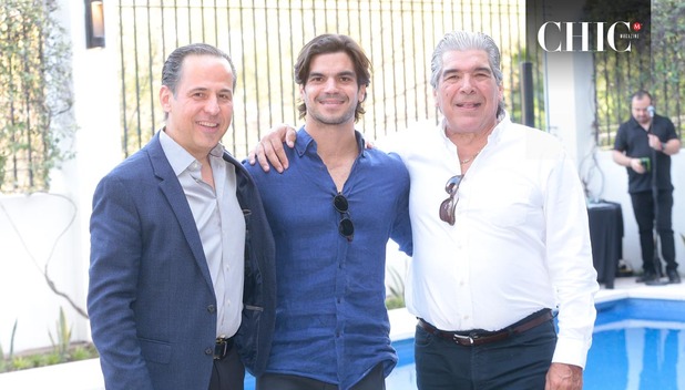 Carlos Llovera, Rodolfo Treviño Hayek y Rodolfo Treviño 1