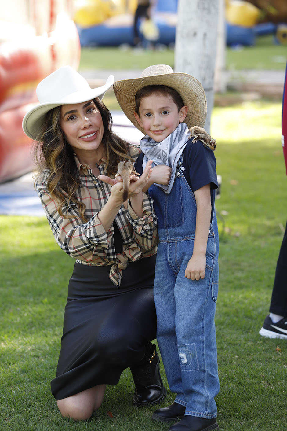 Caro Toussaint y Santino Valle