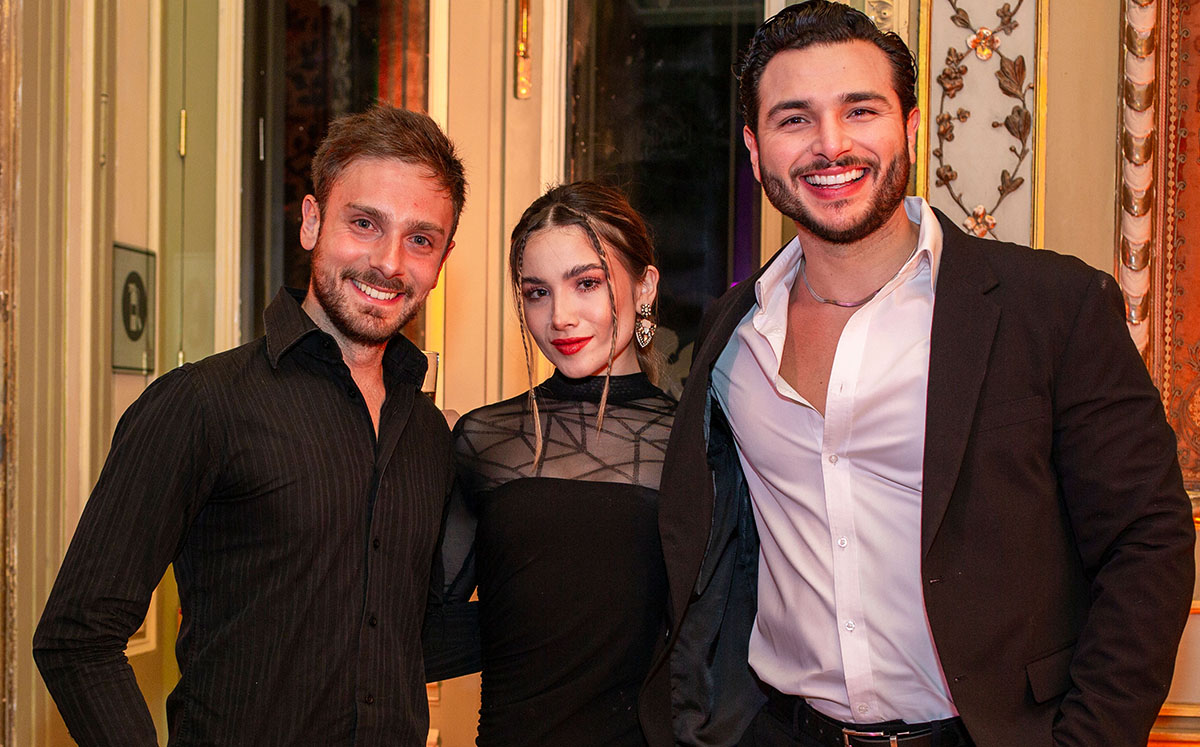 Joan Kuri, Kati Zaragoza y Rafael Oropeza