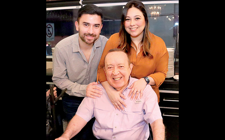 FRANCISCO GÁLVEZ, ELISA TERÁN Y FLORENTINO TERÁN