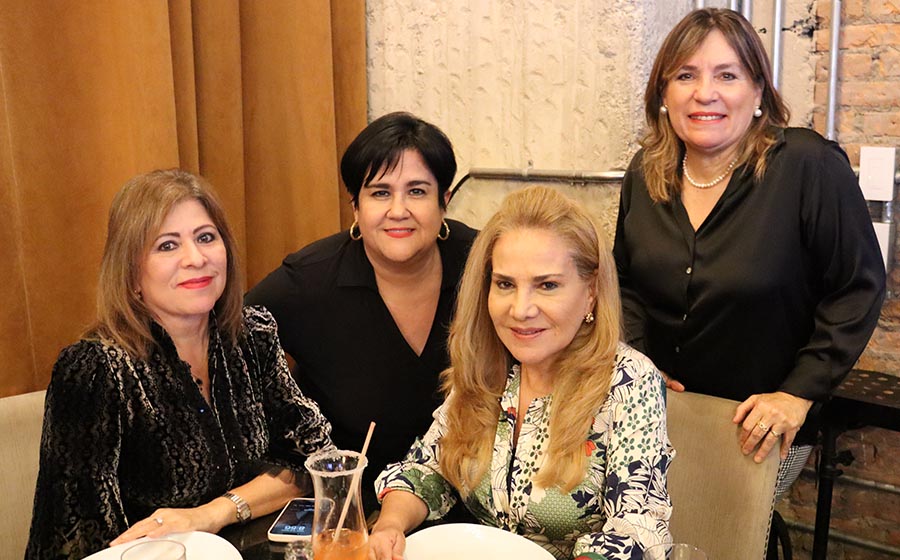 SUSANA DE TERÁN, OLIVIA ROJAS DE CASTILLO, ISABEL RIVERA, ROSA ESTEVE