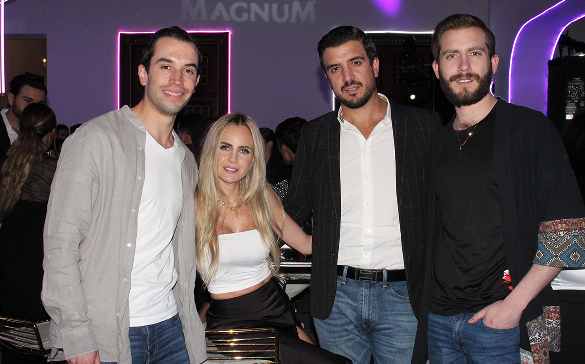 Pablo Rubello, Ingrid Parresh, Felipe Escalera y Eugenio Salado