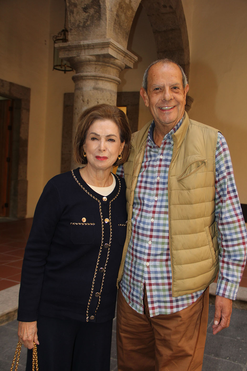Pilar Arce y Luis Adolfo López.