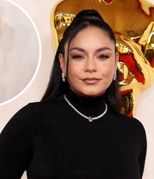 Vanessa Hudgens confirma embarazo en los Premios Oscar 2024 (Foto: Getty)