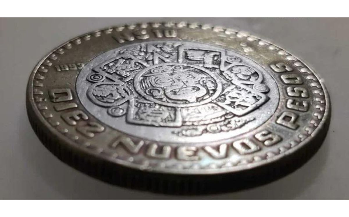Moneda de 10 pesos de Tonatiuh vale hasta un millón | Características (X)