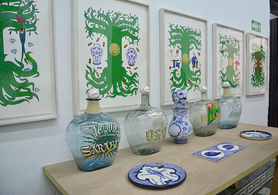 Obra de Eduardo SarabiaZ. Pasarela