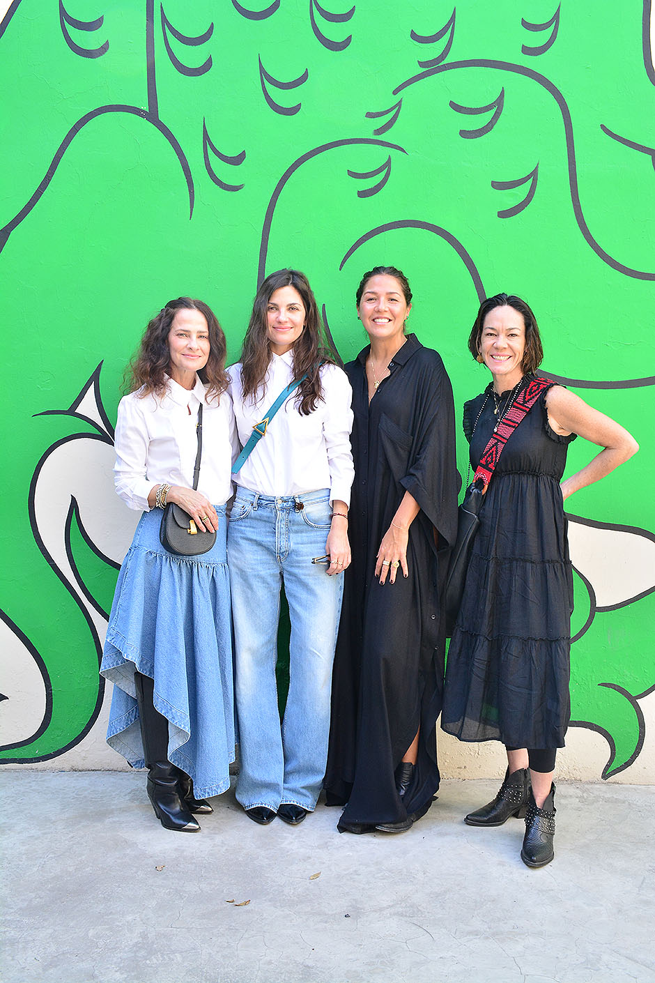 Pilar Bolaños, Mariana Vizcaíno, Lorena González y Fernanda Wulff