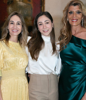 Alejandra Plancarte de Llovera, Ale Llovera e Yvonne Hayek de Treviño / Foto:  RobertoAlvarado