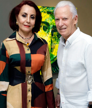 Amalia Lozano de Maiz y Javier Maiz / Foto: Omar Valdez