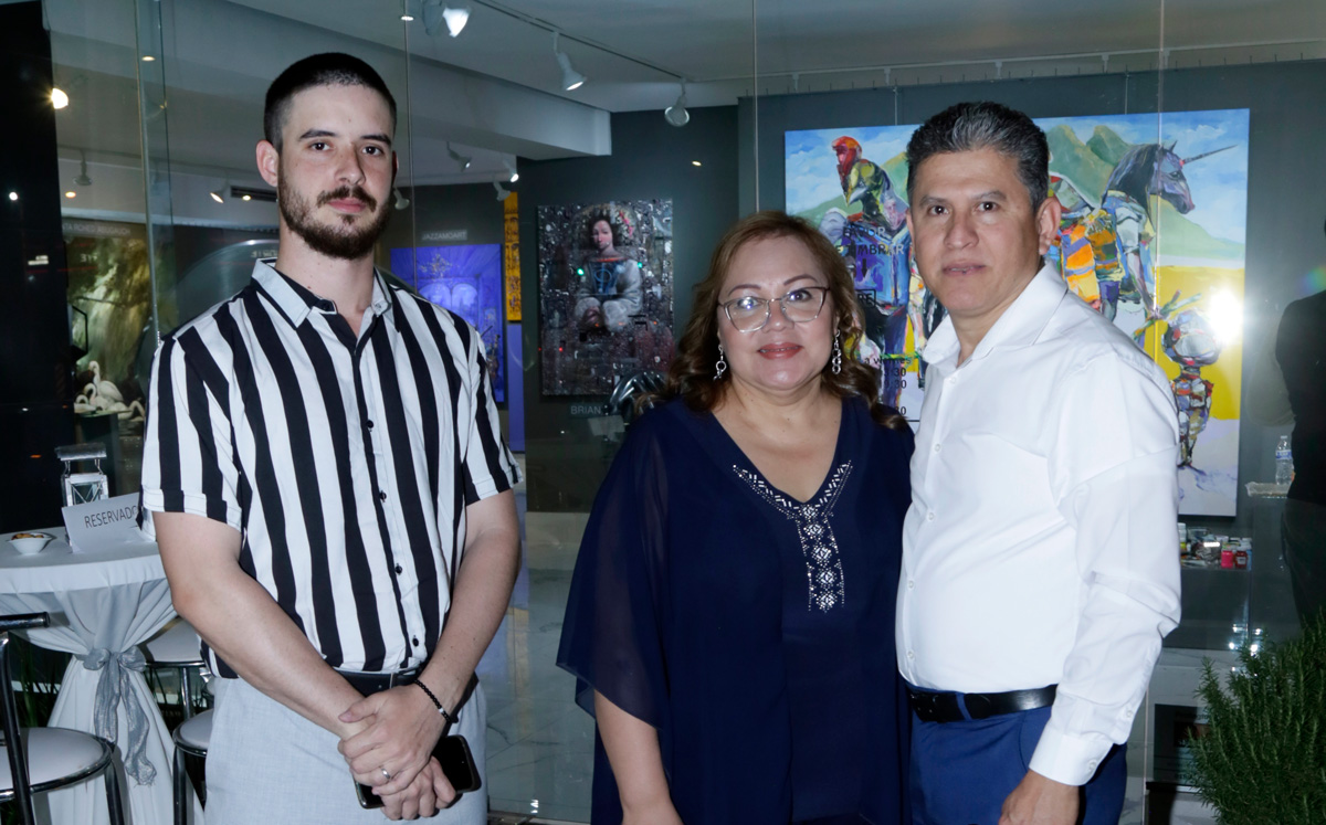 Boris Luis Triguero, Guadalupe Guadarrama y José Cabello / Foto: Omar Valdez