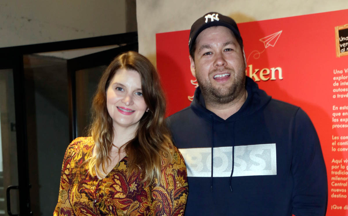 Caty Salazar, Diego Maldonado y Ana Caty Maldonado