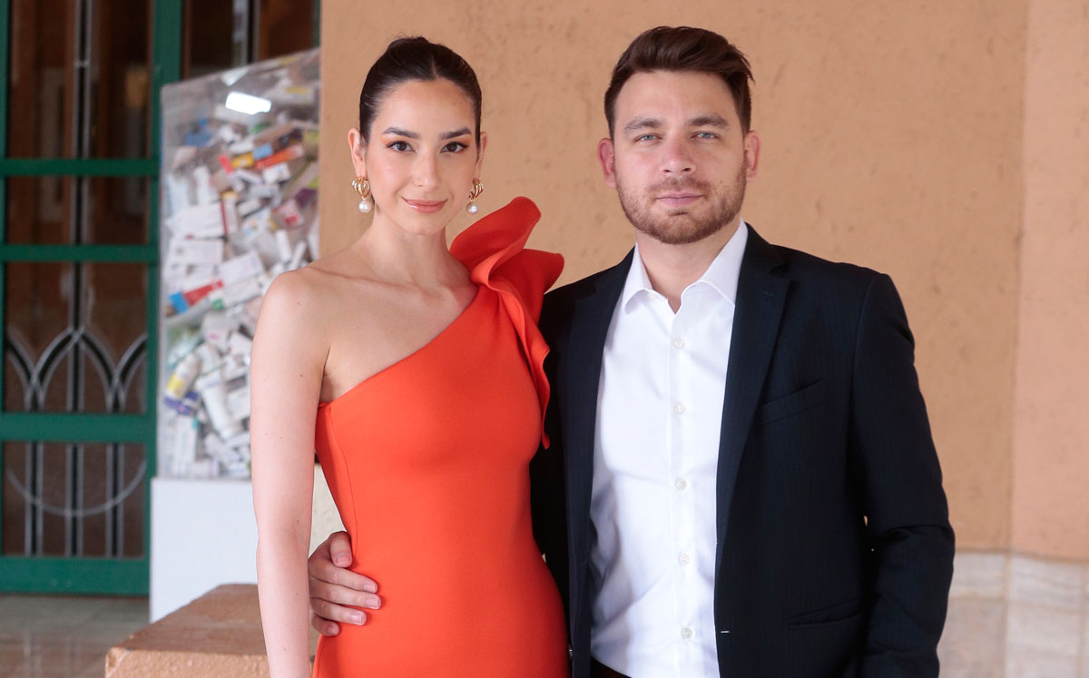 Cecilia Rodríguez y Juan Pablo Armijo