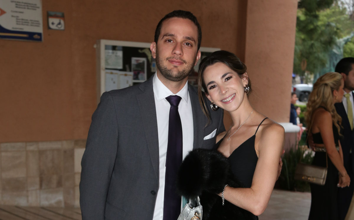 Christian Bujaidar y Mariana Belarde