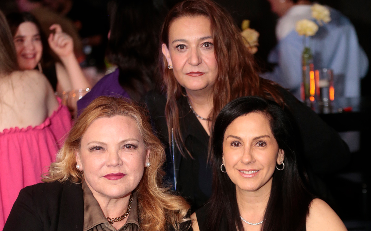 Claudia Félix, Mónica Sánchez y Mónica Palacios de Martínez / Foto: Daniel Saldívar