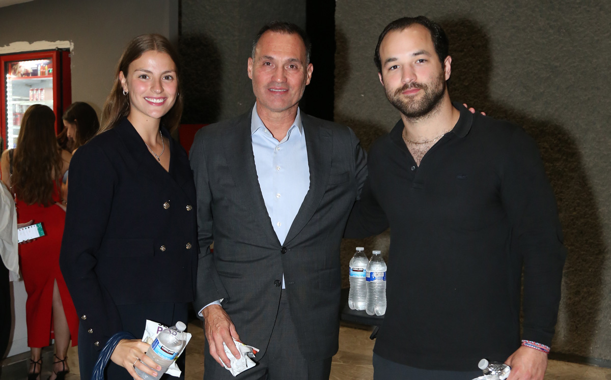 Cristy Garza, Federico Zambrano y Daniel Ancira / Foto: Roberto Alvarado