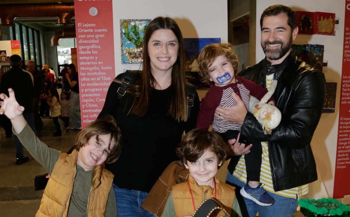 Daniela Romero, Marcelo Ortiz, Gabriel Ortiz, Adrian Ortiz y Marcelo Ortiz