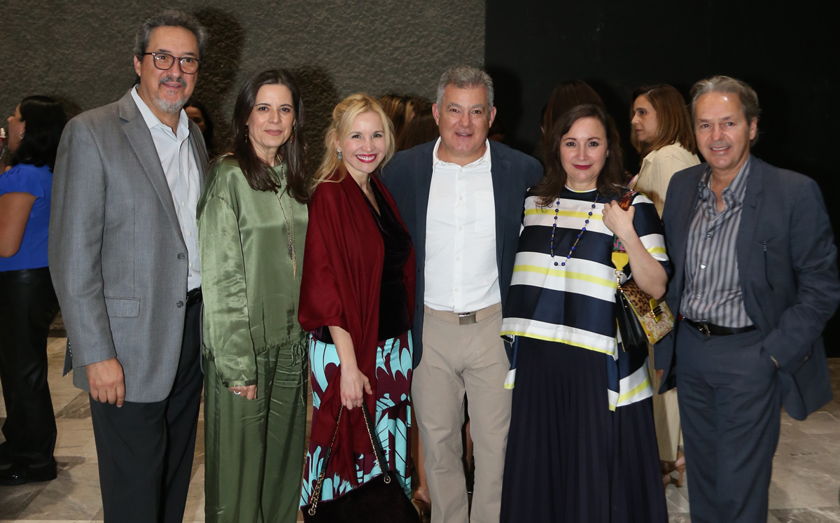 David Garza, Bárbara Navarro, Laura González, Armando González, Verónica González y Mauricio Escámez / Foto: Roberto Alvarado