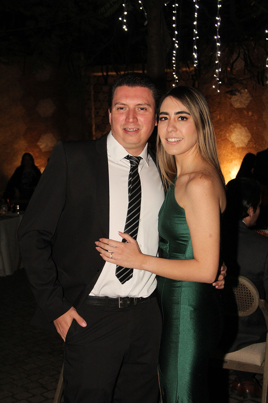 Enrique Pérez y Carolina Rosales