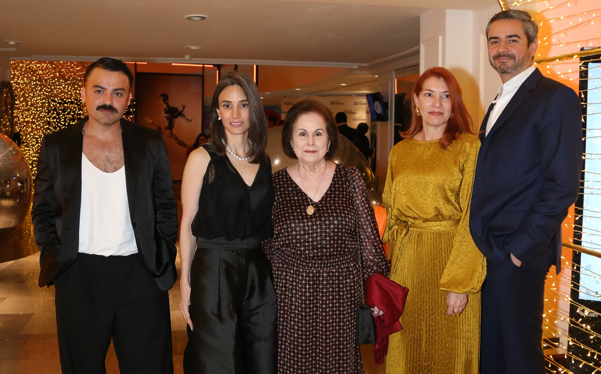 Iván Torres, Catalina Zambrano, Lorena Coindreau, Sylvia Torres y Memo Oyervides / Foto: Roberto Alvarado