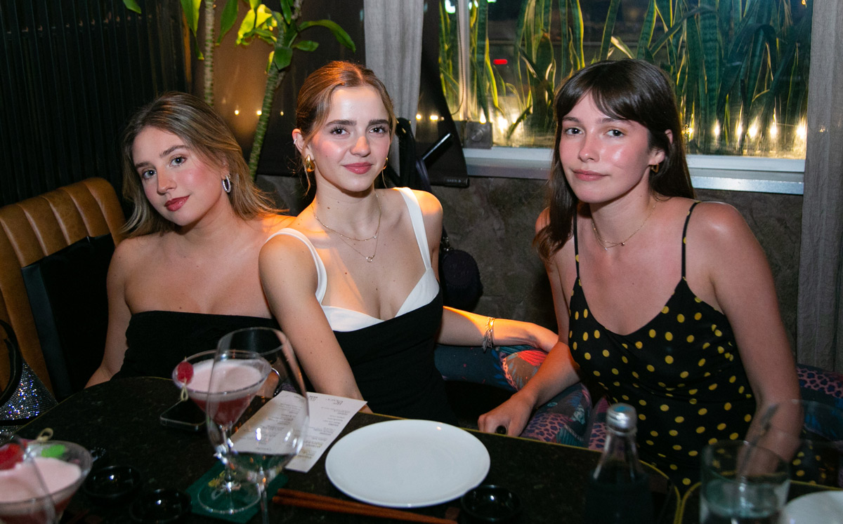 Jimena González, Mariana Llaguno y Marcela Gómez / Foto: Roberto Alvarado
