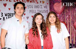 MARIO RUIZ, MIRANDA CRUZ Y ANA GABY MANZUR disfrutaron de las dinámicas del Día del Amor y la Amistad