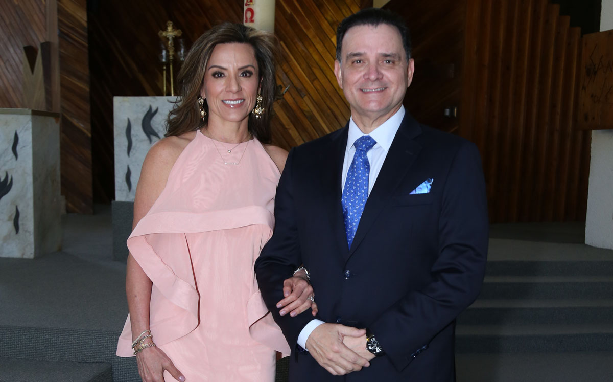 Lorena de Gámez y Mario Gámez