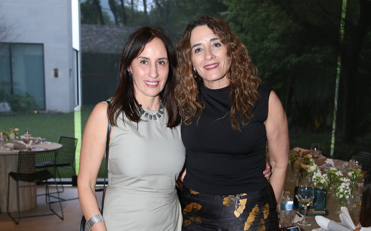 María Elena de la Fuente y Marilú Hayek / Foto: Roberto Alvarado