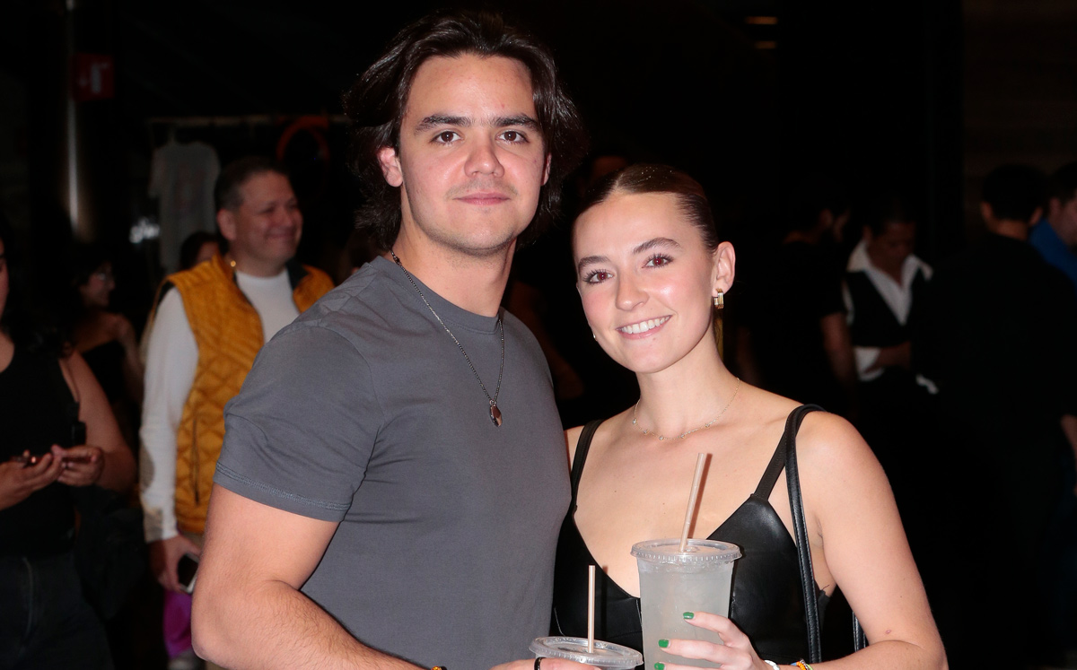Mauricio Fernández y Natalia Autrique / Foto: Daniel Saldívar