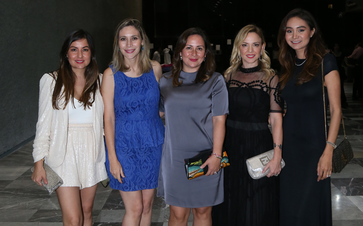 Melissa O´Farril, Ale Ortiz, Fabiola Pérez, Brenda Erhard y Andrea Gutiérrez / Foto: Roberto Alvarado