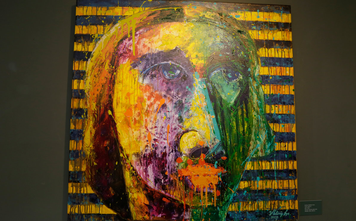 Obra Mary II del artista Vladimir Cora / Foto: Omar Valdez
