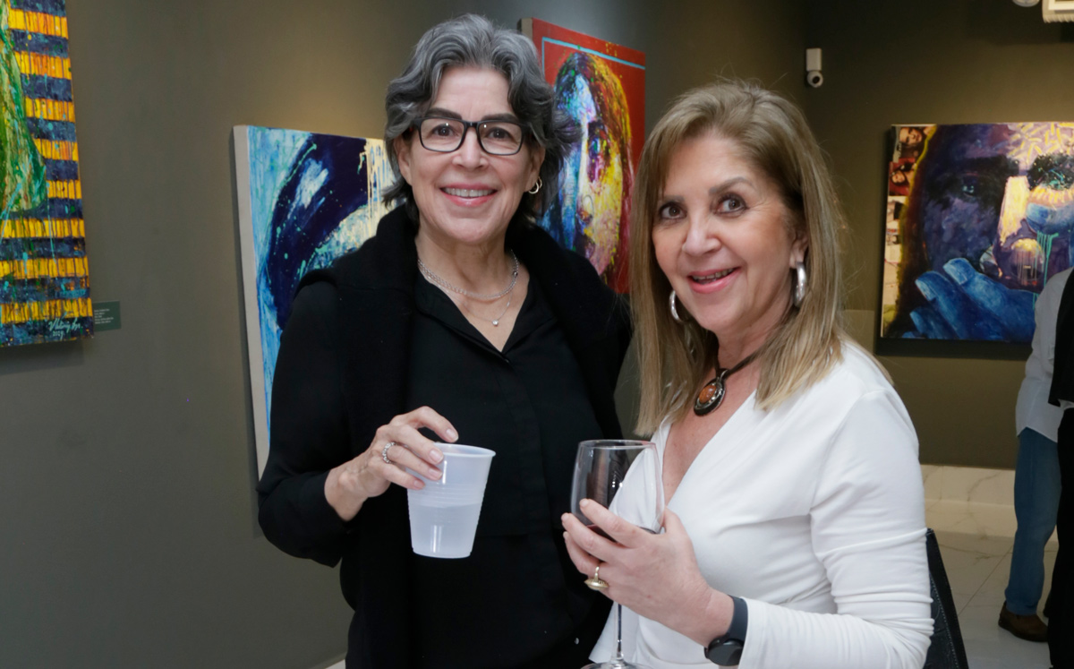 Patricia Zertuche y Martha Montemayor / Foto: Omar Valdez