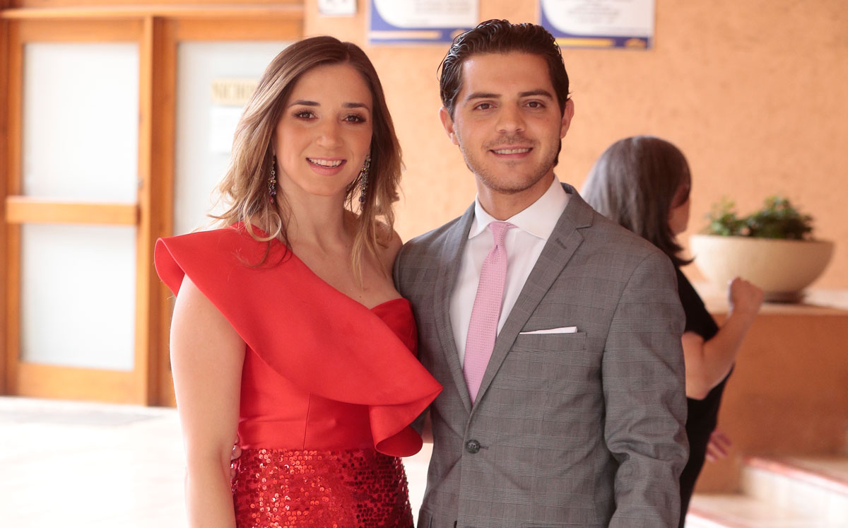 Roberta Treviño Hayek y Andrés Llovera