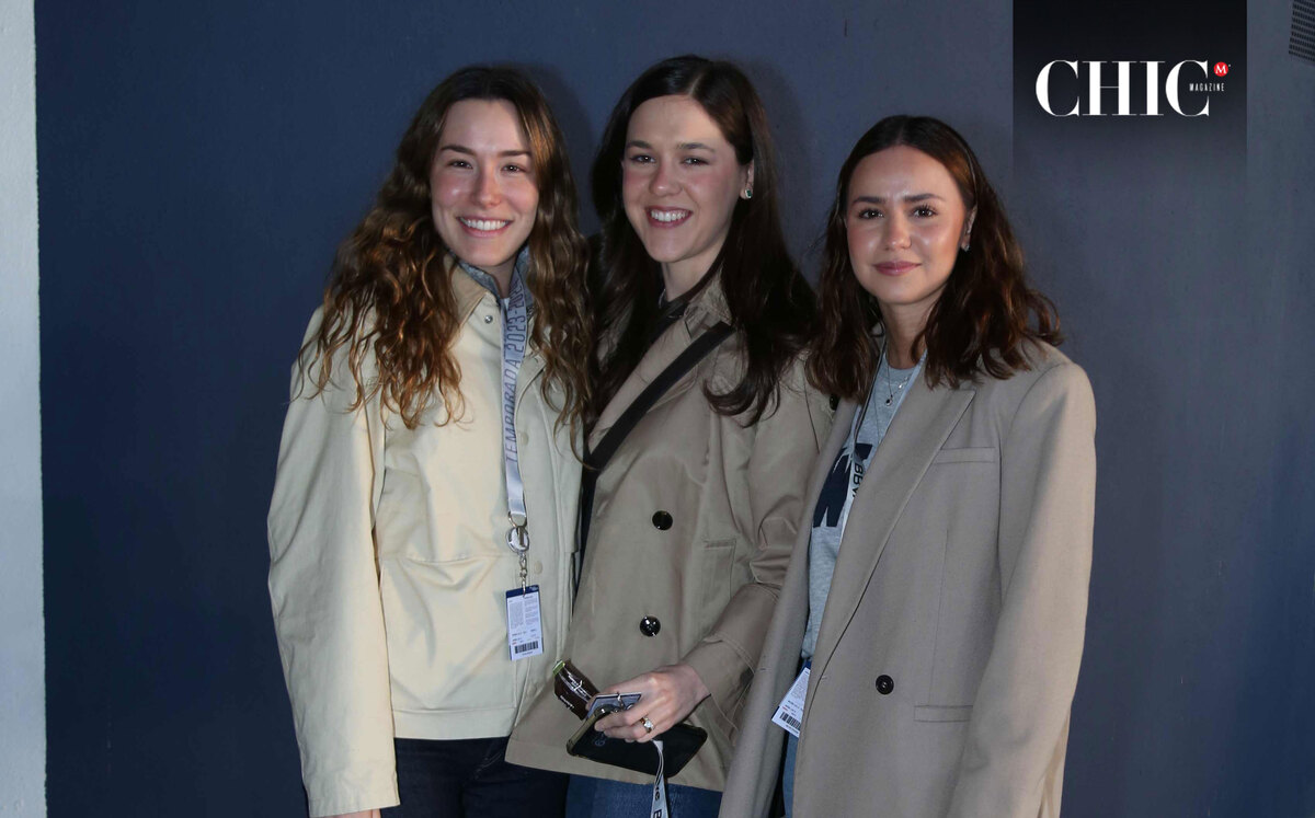 Valeria Filizola, Daniela Rodarte y Roberta Fernández. Fotos: Roberto Alvrado